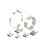 Buy cheap SS304 Ear Lock Stainless Steel Banding Buckles 1/4 3/4 from wholesalers