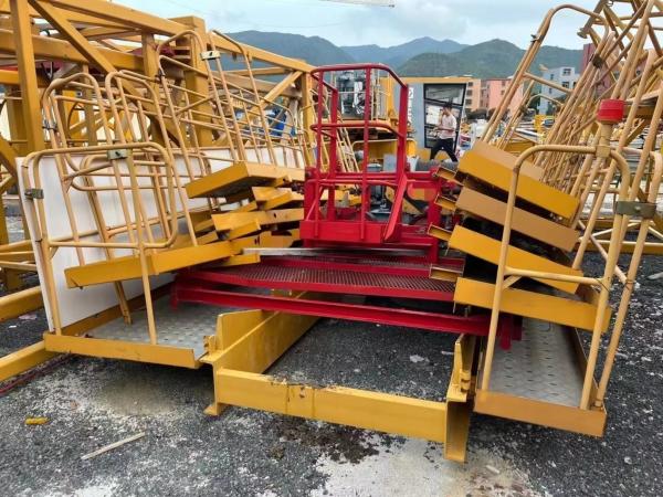 Buy cheap 2020 Xugong Second-Hand Tower Crane 6515-85 with Moving Type Car Type 50T from wholesalers