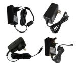Wall Mount 1A 12v Power Adapter 12w Eu / Au / Us / Uk Plug , 5.5*2.5mm Dc