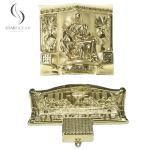 Luxury American Casket Corner 9# LG In Light Gold Color And High Quality