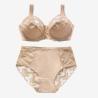 Buy cheap Sexy Lace Ladies Panty And Bra Sets Plus Size Thin Breathable Woman Underwear from wholesalers