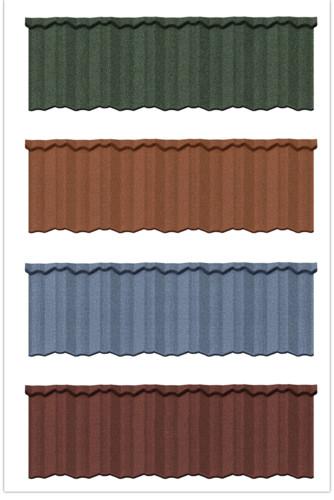 Buy cheap Modern Classic Tile Bevel Edge Tile Colorful Stone Coated 0.40mm Aluzinc Roofing Sheets for Sale Warranty 30-50 Years from wholesalers