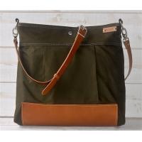 Buy cheap BEST SELLER Diaper bag,Messenger bag Green Stockholm with Leather strap,Ikabags product