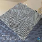 Garage Floor Squares Waterproof Garage Floor Tiles 18mm Surface UV Resistant