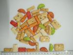 BBQ / Cheese / Spicy Flavor Crispy Multi Shape Rice Crackers BRC HACCP