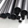 Buy cheap High Modulus Carbon Fibre Tube 3k Glossy Twill Surface 0.5mm - 20mm from wholesalers