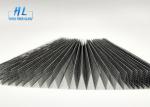 Anti - Mosquito Plisse Insect Screen Retractable Polyester Material Light Weight