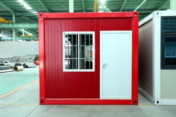 Buy cheap Bright Fire Packaging Container House Removable Fire Equipment Storage Space from wholesalers
