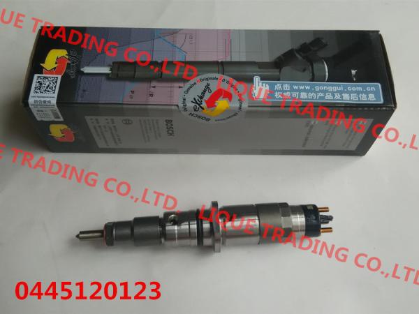 Buy cheap BOSCH INJECTOR 0445120123 / 0 445 120 123 Genuine Common rail injector 0445120123 / 0 445 120 123 / 4937065 from wholesalers