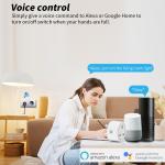 WIFI UK Power Socket Plug Aleax Timing Tuya Zigbee Wall Socket