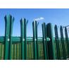 Buy cheap Wholesale Easily Assembled Europe 2.4m palisade fencing / metal palisade fence from wholesalers