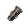 Buy cheap Universal Dual Port Car Charger QC 3.0 50W PD Quick Power Type C USB Car Charger from wholesalers