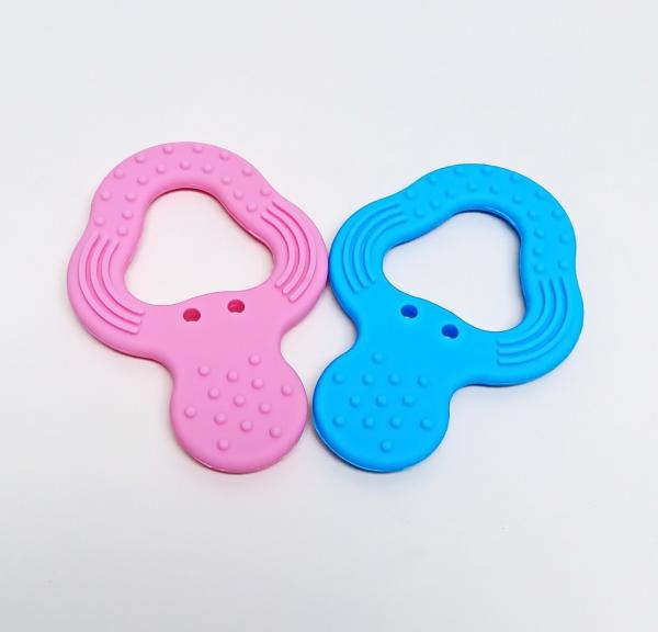 Buy cheap Strawberry Silicone Nitrosamine Free 3 Month Baby Rubber Teether from wholesalers