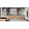 Buy cheap Modern Designs High End Affordable Custom Furniture Stainless Steel Melamine Kitchen Cabinets with LED Lighting from wholesalers