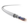 Buy cheap S/FTP Network Cable CAT8 23AWG 0.60mm BC PVC Jacket from wholesalers