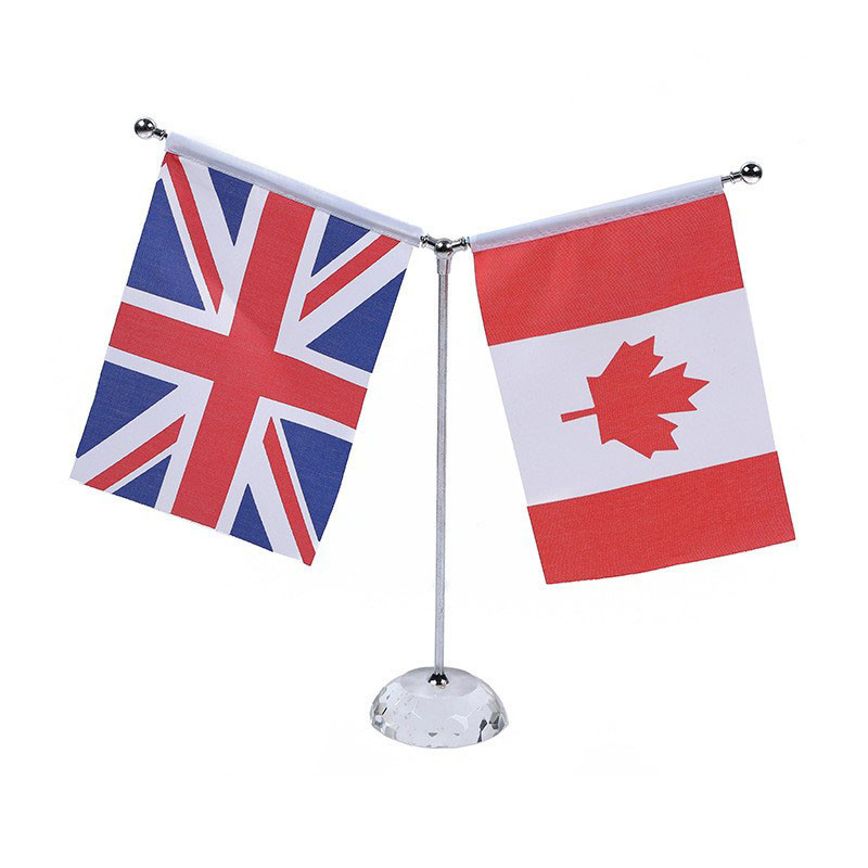 All Country National Flag Stand For Table 20*30cm 100% Polyester