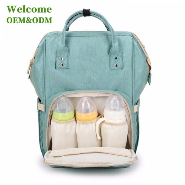 Buy cheap Fashionable Baby Care Nappy Changing Bags , Durable Green Infant Diaper Bag from wholesalers