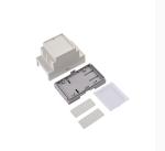 Din Rail Abs Cabinet DIY Circuit Board Outlet Switch Enclosure Fireproof 53*87