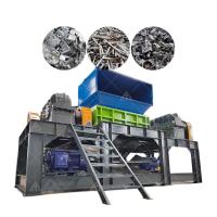 Buy cheap Engine Wheel Aluminum Shredder Waste Recycling Dual Shaft Shredder product