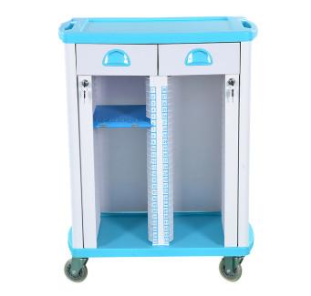 Buy cheap Hospital Medical Storage Cabinets On Wheels , Assembled Medical Chart Cabinets from wholesalers