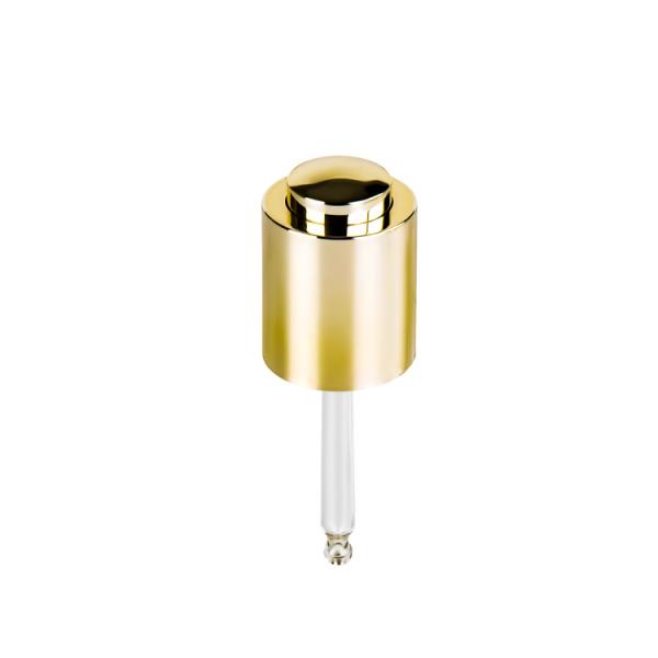 Buy cheap Push Press Glass Droppers For Essential Oils Aluminum Material from wholesalers