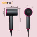 Multiscene ROHS High Power Blow Dryer , 1600W Hair Dryer For Home Use
