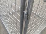Environmental Q235 Steel Weld / Chain Wire Trash Cage 1500mm X 2000mm