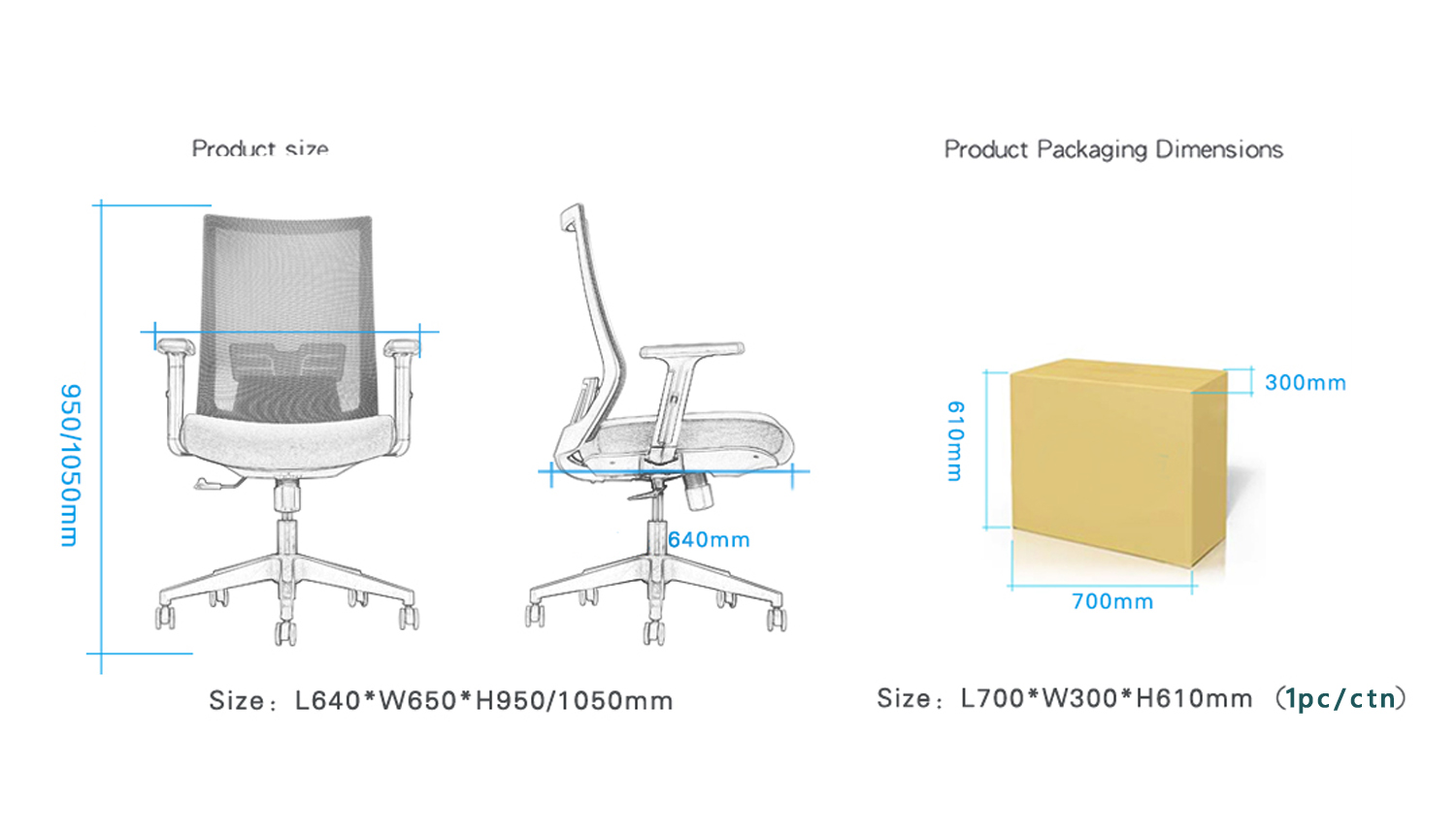 Stainless Steel Mid-back Mesh Executive Office Chair for Office Hotel Home and School