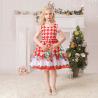 Buy cheap Children'S Dress Clothing Girls Fancy Christmas Dress Snowflake Printed Dresses from wholesalers
