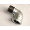 Buy cheap Thread 1/2" 45 Elbow GI Grooved End Pipe Fittings For Plumber Works from wholesalers