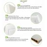 Buy cheap Sound Insulation Interior Painting WPC Door 2050mm Length Bedroom Use from wholesalers