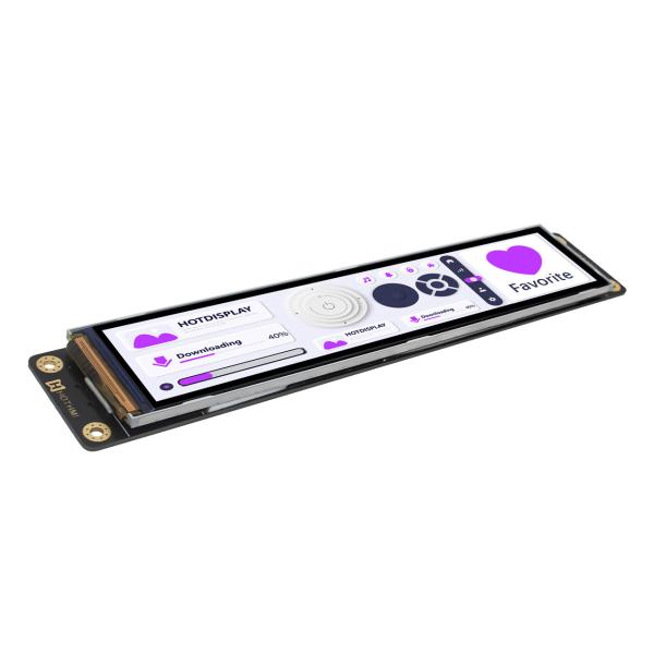 Buy cheap 7-inch UART interface IPS 280x1424 resolution smart serial screen TFT LCD screen from wholesalers