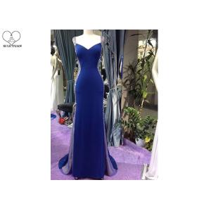 Wholesale Sexy Diamond Mermaid Prom Dress , Sweetheart Fishtail Dress See Through Style from china suppliers