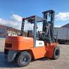 Buy cheap 4 Ton Gasoline Powered Forklift 4000kgs CPCD40 6m Mast Counterbalance Lift from wholesalers