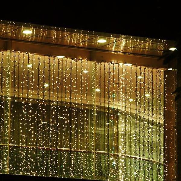 Buy cheap Flat emitting 220v fairy led outdoor christmas lights curtain CE ROHS approval from wholesalers