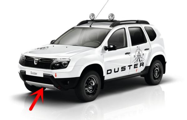 Buy cheap OE Style Bumper Skid Plates For Renault Dacia Duster 2010 - 2015 and Duster 2016 from wholesalers