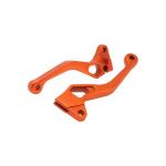 Orange Zinc Alloy Die Casting Sandblasting Aluminium Alloy Die Casting