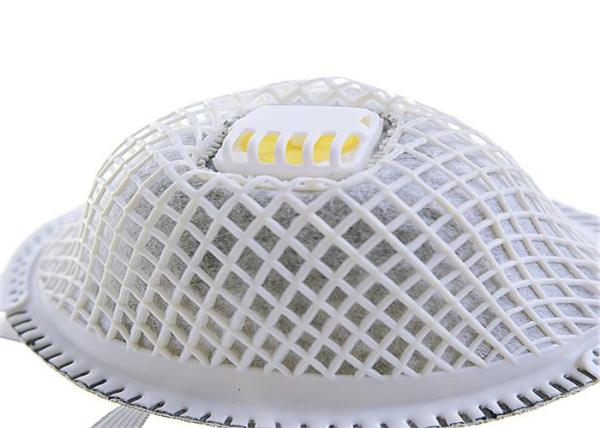 Buy cheap Breathable Active Carbon Disposable Face Mask 4 Plyer Welding Respirator from wholesalers