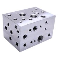Buy cheap CNC Machining Excavator Hydraulic Pressure Reducing Valve Block Hydraulic product