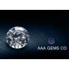 Buy cheap Colorless Polished Round Moissanite 7.5mm For Engagement Ring from wholesalers
