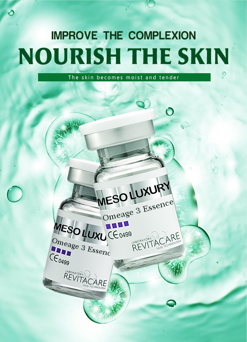 Wholesale Price Omega 3 Serum Meso Skin Care Microneedling Natural Organic Anti Aging Essence