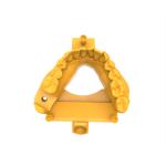 Orange Yellow High Precision Dental Light Planting Model Resin for 405nm Band