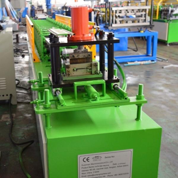 0.8mm-1.2mm Thickness Metal Shutter Door Roll Forming Machine 12 Meters/Min