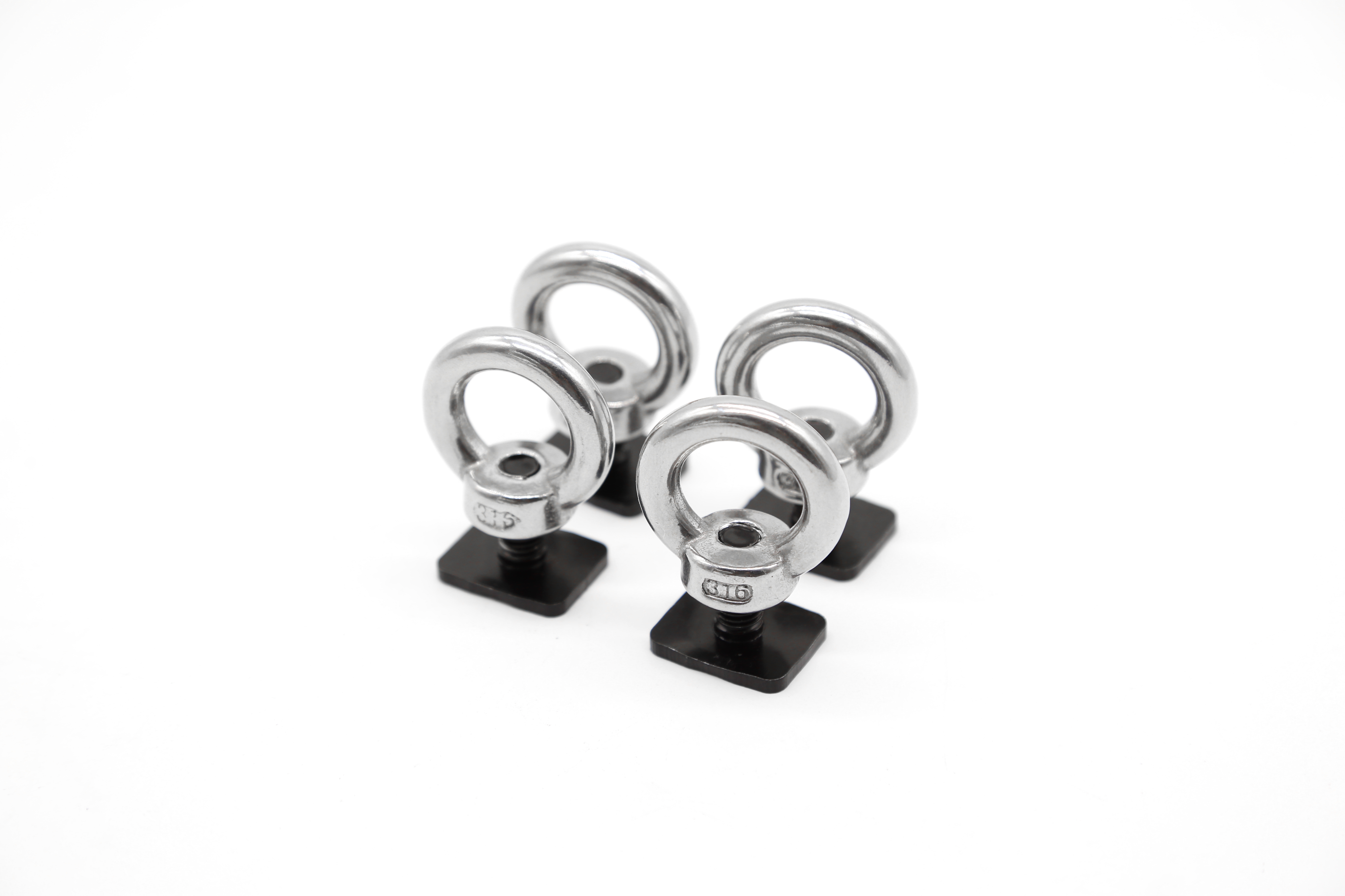 CNC Machined Tee Bolts And Nuts Luggage Rack Stainless Steel Eyebolt
