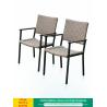Buy cheap Aluminium Frame Terrace Furniture Waterproof Rattan Chair Set For Outdoor Dining Room from wholesalers