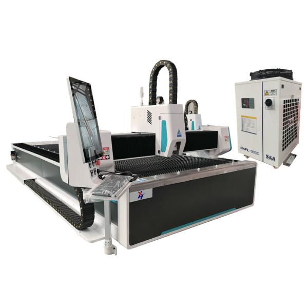 CNC Fiber 1mm 5mm 20mm Stainless Steel Carton Steel Laser Cutting Machine For