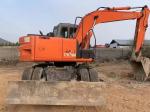 Used Hitachi 130W Wheel Excavator for sale.Hitachi Wheel Excavator.