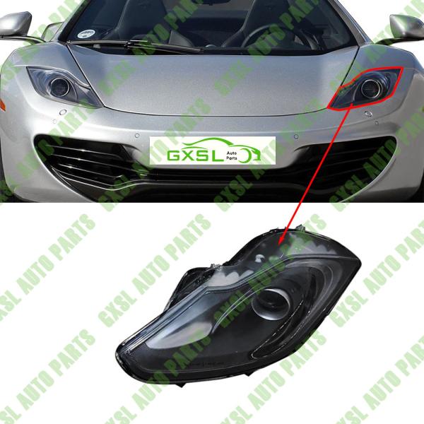 For Mclaren MP4-12C Black Style Front Left Headlight Assembly (Used) OEM