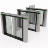Buy cheap Floor Mounted Speed Lane Gate Turnstile Quick Pass Pedestrian Swing Gate from wholesalers