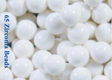 Buy cheap 65% ZrO2 Zirconia Beads Milling Media Zirconium Silicate Beads For Titanium Dioxide , Ink , Paint from wholesalers